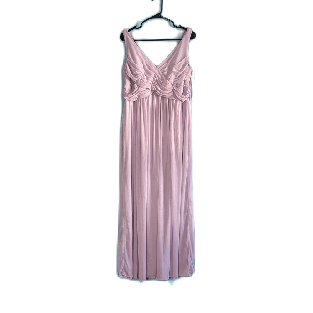 David’s Bridal Elegant Lavender Maxi Dress Size 16